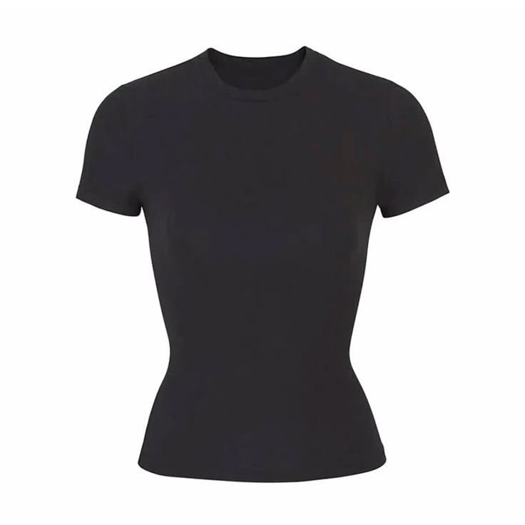the sculpted black tee