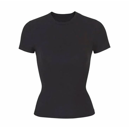 the sculpted black tee