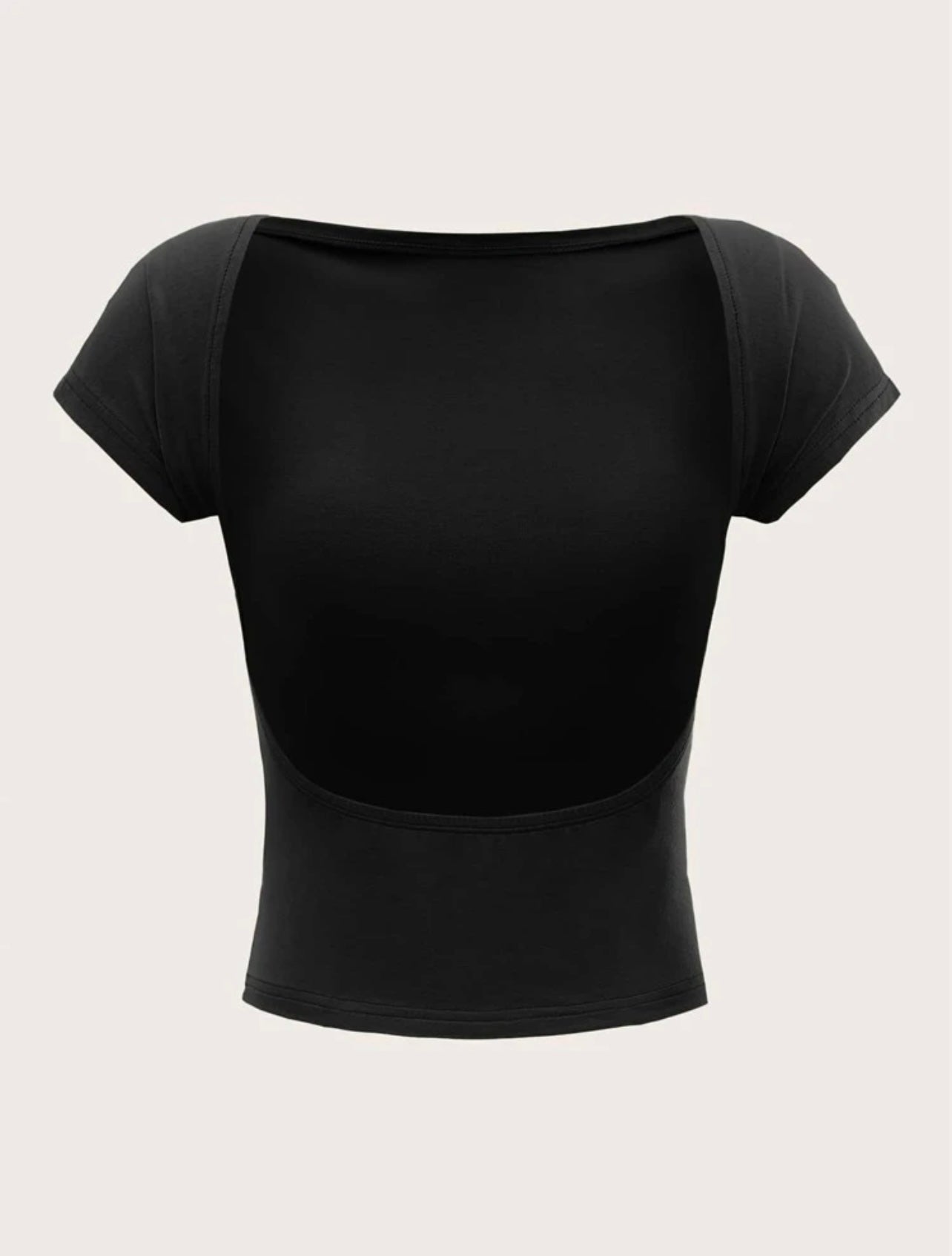 Y2k backless top