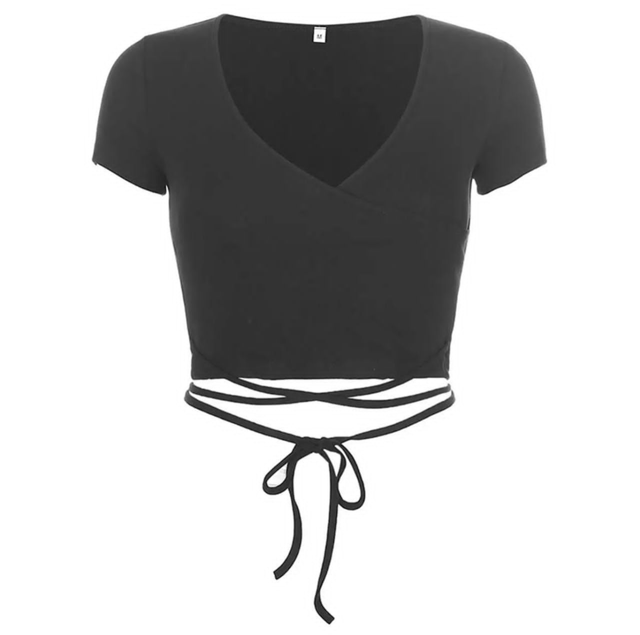 Tie up crop top